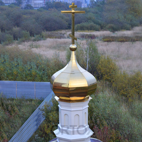 Купол церковный восьмигранный, гладь фото 2