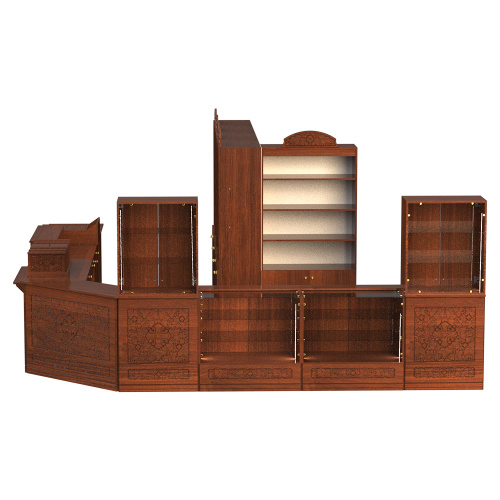 Свечная лавка "Суздальская". Компоновка №3, цвет "ноче экко", "кипарис" фото 7