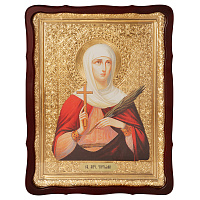 Икона большая храмовая мученицы Татианы Римской, фигурная рама, 60х80 см, У 8-0226