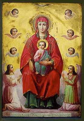 Икона Богородицы Дивногорская-Сицилийская