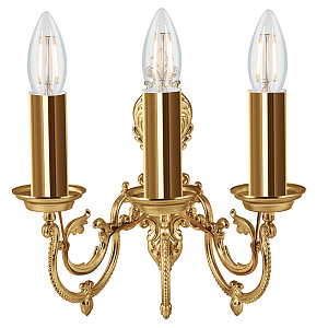 Бра церковное на 3 свечи, 18х25х22 см (литье)