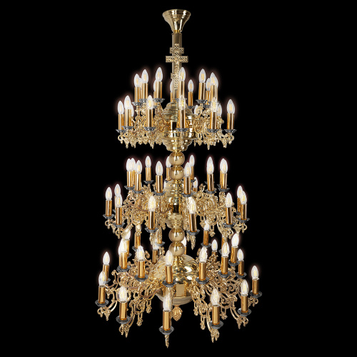 Паникадило "Фаворское" на 72 свечи, диаметр 84 см, высота 167 см Паникадило "Фаворское" на 72 свечи, диаметр 84 см, высота 167 см