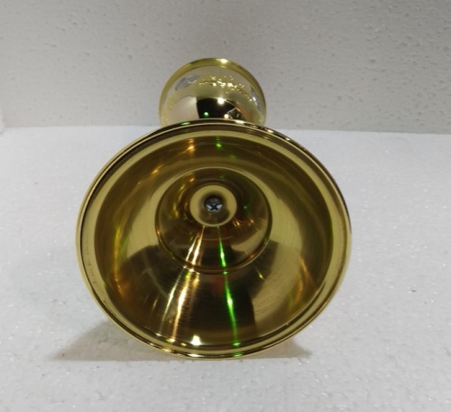 Потир на 0,3 л, нерж.сталь, чеканка, 13х23 см, У-0882 фото 5