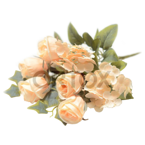 Цветы искусственные "Букет роз", цвета в ассортименте фото 5
