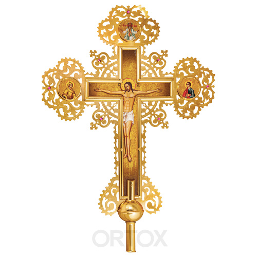 Запрестольный крест "Фаворский", 70х90 см фото 4