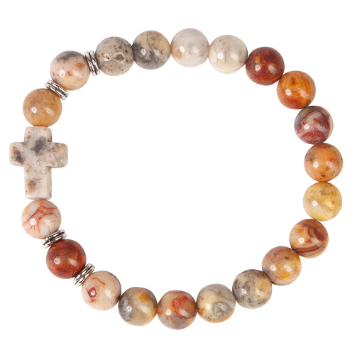 Браслет-четки из камня (агат) фото 4