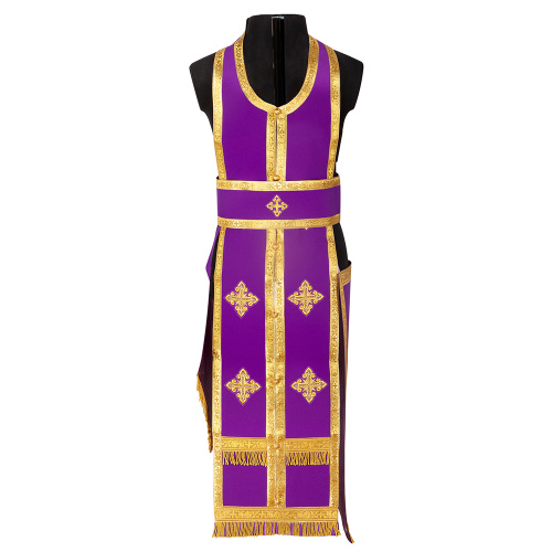 Иерейское облачение греческое фиолетовое фото 3