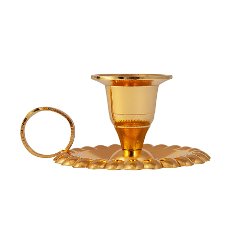 Подсвечник настольный, цинковый сплав, 7х4 см фото 2