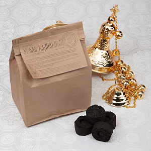 Уголь кадильный "Кедровый", 36 таблеток, Ø 45 мм (для каждения)