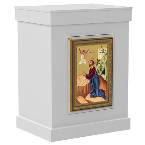 Жертвенник "Самарский" белый (80х60х105 см)