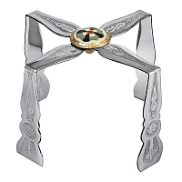 Звездица, нержавеющая сталь, Ø 12,5 см, №1, У 13-0140 Звездица, нержавеющая сталь, Ø 12,5 см, №1, У 13-0140