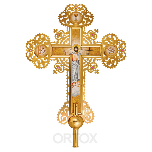 Запрестольный крест "Фаворский", 70х90 см фото 2