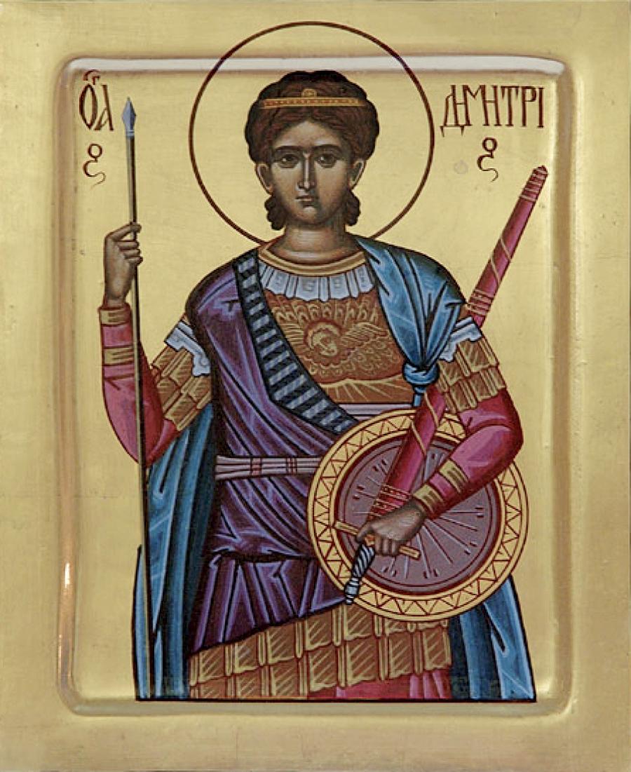 Великомученик Димитрий Солунский (Фессалоникийский), Мироточивый