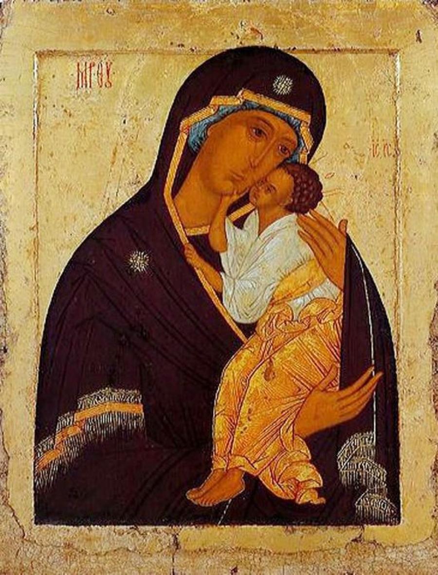 Икона Богородицы «Одигитрия» Ярославская