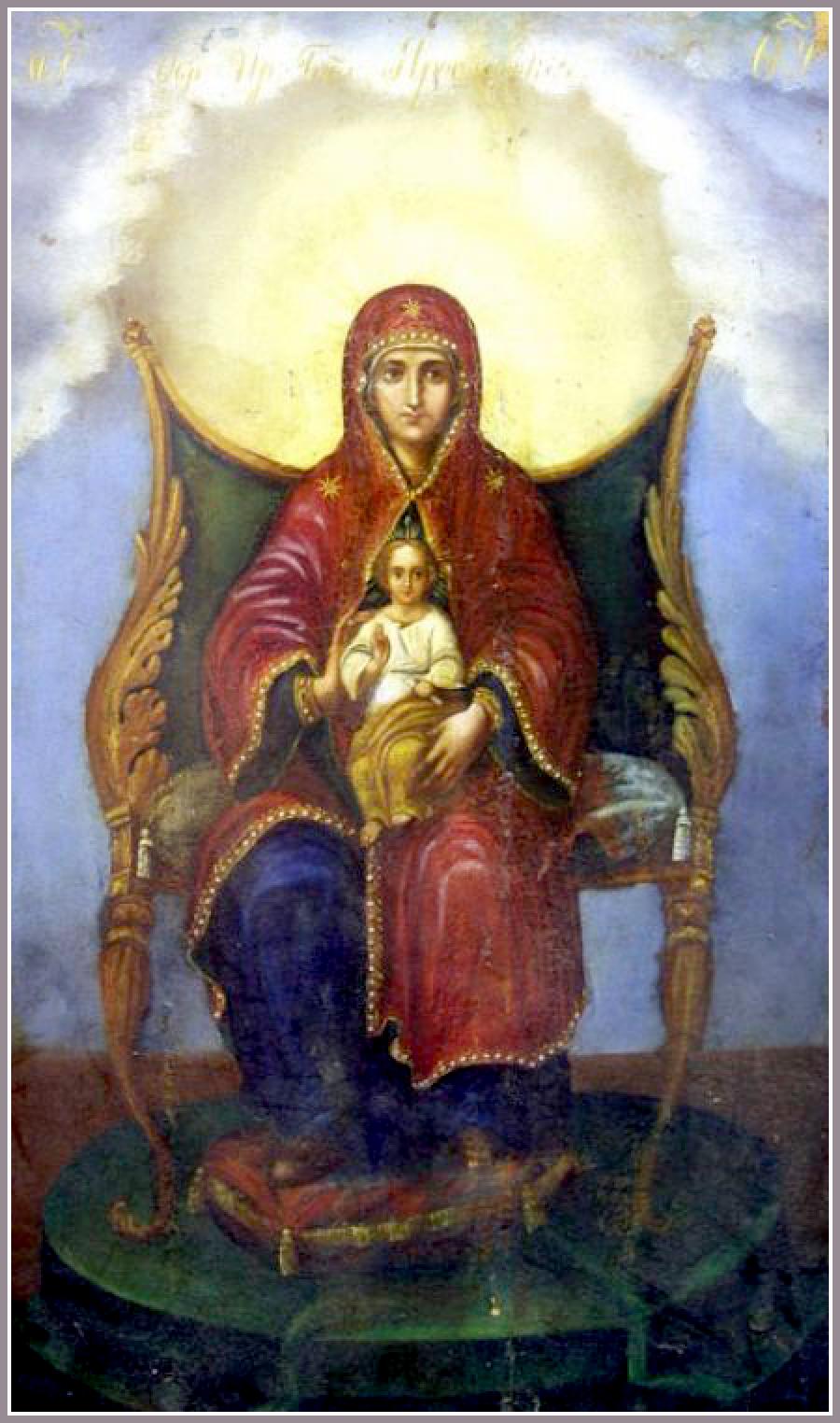 Икона Богородицы «Ярославская» Печерская