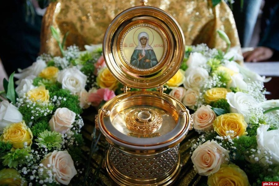 Мощи святой блаженной Матроны Московской