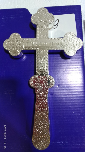 Крест требный латунный, 12x21 см, У-0629 фото 37