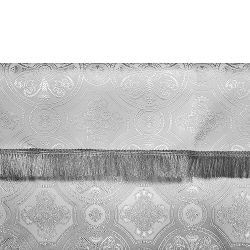Облачение на престол белое, церковный шелк, 100х100х100 см фото 3