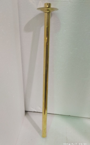 Подсвечник диаконский, латунь, высота 62 см, У-1236 фото 2