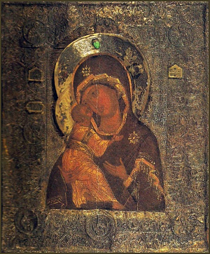 Икона Богородицы «Владимирская» («Заоникиевская»)
