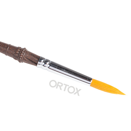 Стрючица с деревянной резной ручкой, длина 20 см фото 3