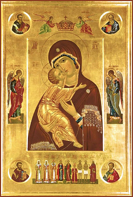 Икона Богородицы «Владимирская» («Оранская»)
