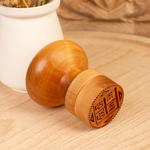 Печать для просфор "Агничная" деревянная №2 (Ø 4 см)