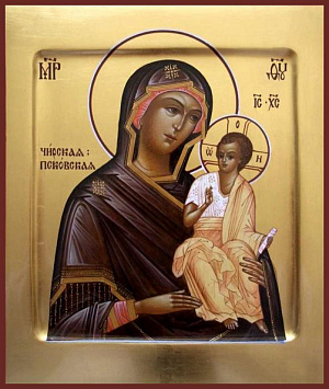 Икона Богородицы «Чирская» Псковская