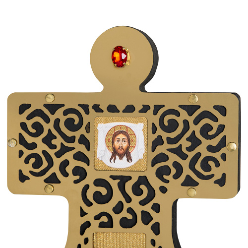 Запрестольные крест и икона, комплект, высота 65 см фото 4
