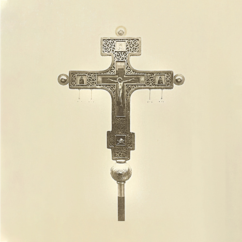 Запрестольные крест и икона, комплект, высота 65 см фото 11