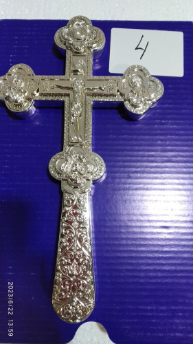 Крест требный латунный, 12x21 см, У-0629 фото 15