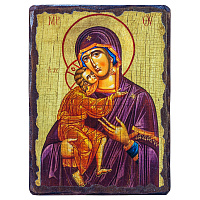 Икона Божией Матери "Феодоровская", под старину №3