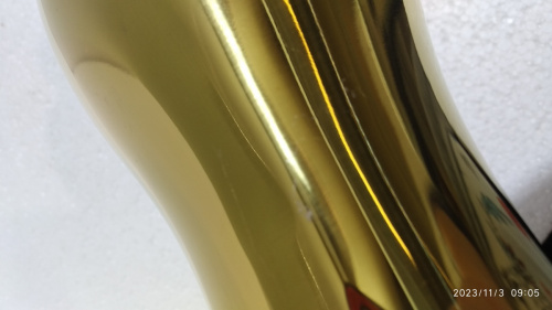 Ваза, нержавеющая сталь, цвет "под золото", 8,9х22,6 см, У-0906 фото 6