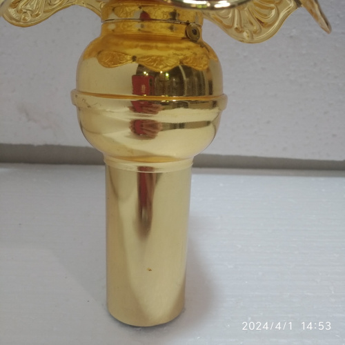Фонарь пасхальный латунный, 20х50 см, У-1164 фото 3