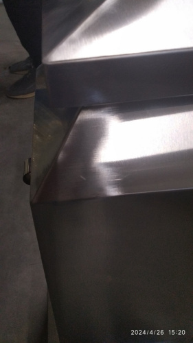 Столбик ограждения металлический, 32х67 см, цвет "под серебро", У-1222 фото 13